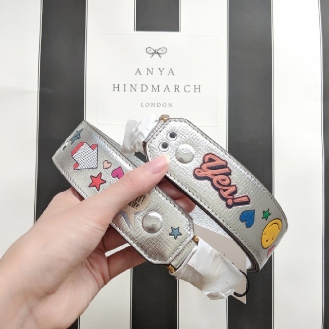 【新品】Anya Hindmarch ショルダーストラップ 単品 オールオーバー