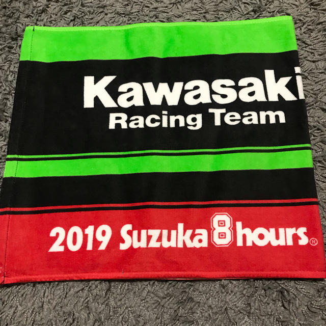 カワサキ(カワサキ)の【新品・未使用品】Kawasaki 2019 鈴鹿8時間耐久レース 応援グッズ  チケットのスポーツ(モータースポーツ)の商品写真