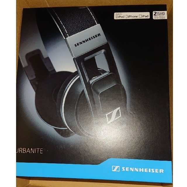 SENNHEISER(ゼンハイザー)のURBANITE BlackI ゼンハイザー ヘッドフォン スマホ/家電/カメラのオーディオ機器(ヘッドフォン/イヤフォン)の商品写真