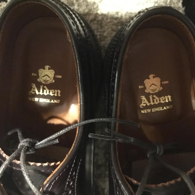 Alden(オールデン)のAlden ウイングチップ 975 メンズの靴/シューズ(ドレス/ビジネス)の商品写真