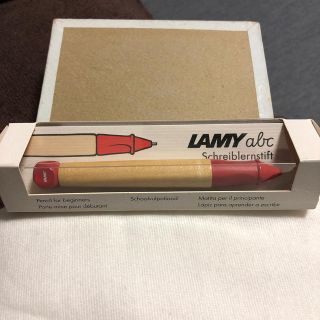 ラミー(LAMY)のLAMY abcペンシル  1.4mm  レッド(ペン/マーカー)