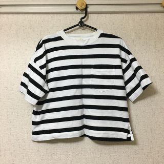 ジーユー(GU)のGU ボーダーTシャツ(Tシャツ(半袖/袖なし))