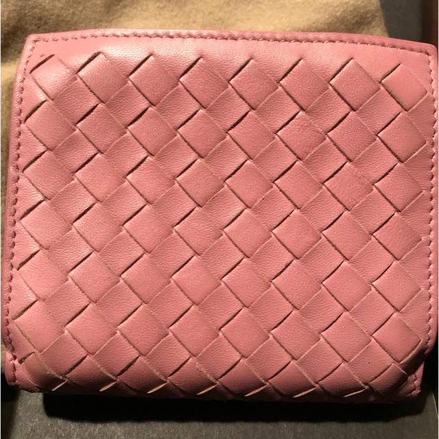 Bottega Veneta - ♡ボッテガ 二つ折り財布 ピンク♡の通販 by みーぶ