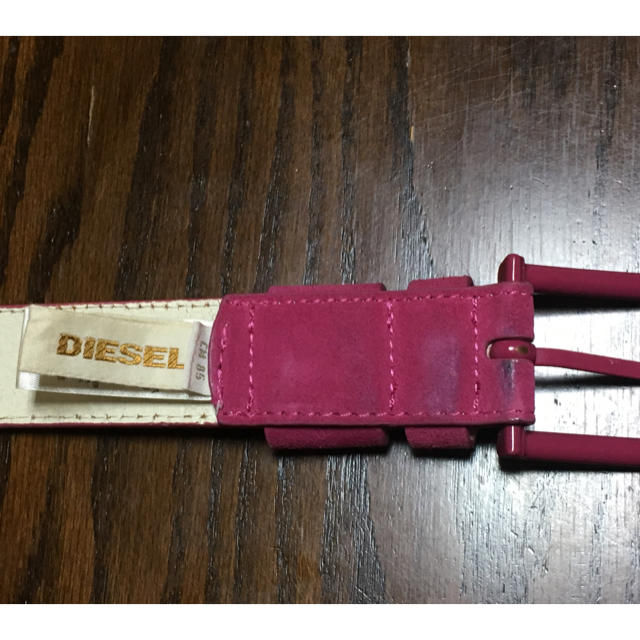 DIESEL(ディーゼル)のDIESEL スエードベルト レディースのファッション小物(ベルト)の商品写真