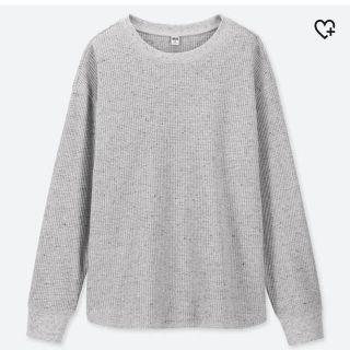 ユニクロ(UNIQLO)のUNIQLO ワッフルクルーネックT(Tシャツ(長袖/七分))