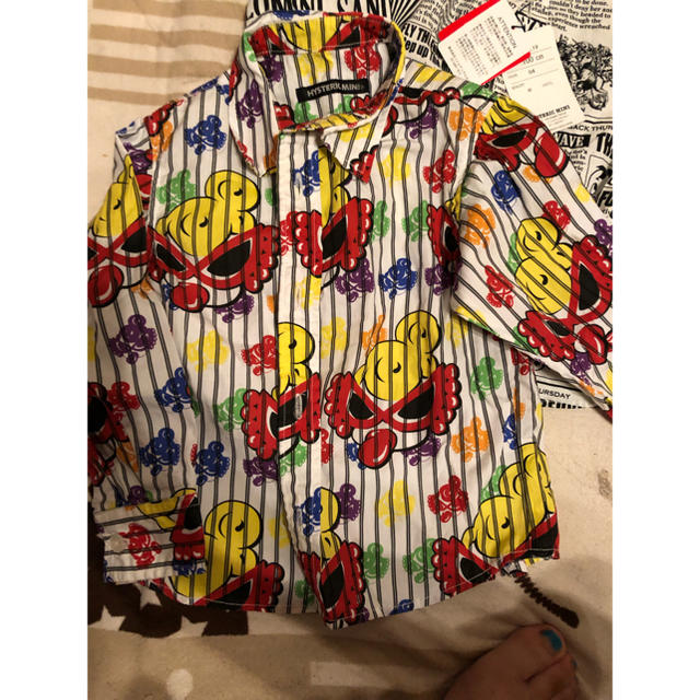 【楽ギフ_包装】 MINI HYSTERIC - 100 シャツセット Tシャツ/カットソー 【楽ギフ_包装】 MINI HYSTERIC - 100 シャツセット Tシャツ/カットソー
