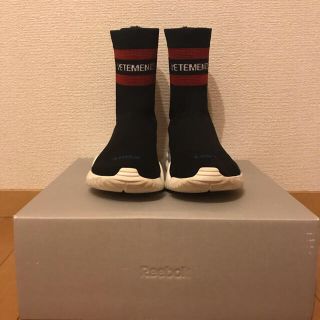 リーボック(Reebok)のVETEMENTS×Reebok ソックスランナー(スニーカー)