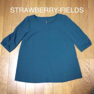 ストロベリーフィールズ(STRAWBERRY-FIELDS)の2014AW 超美品♡ 秋色カットソー(カットソー(長袖/七分))