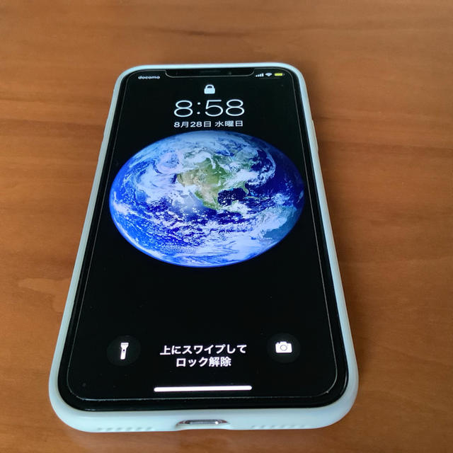 あすつく】 Apple simフリー silver 256GB X iPhone - スマートフォン 