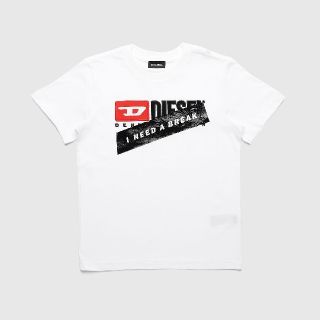 ディーゼル(DIESEL)の新品★DIESELT　スローガン　ロゴTシャツ  6Y 120cm(Tシャツ/カットソー)