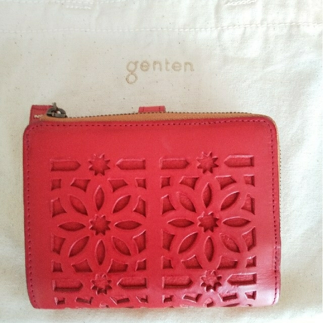 genten(ゲンテン)の#genten　カットワークサイズ レディースのファッション小物(財布)の商品写真