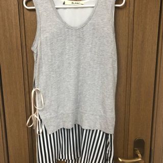 ブランバスク(blanc basque)のブランバスクのタンクトップ(Tシャツ(半袖/袖なし))