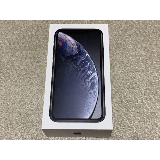 新品 iPhone XR 64GB ブラック SIMロック解除済み　②