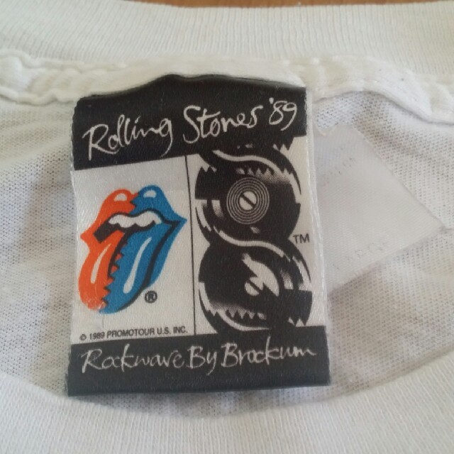 Lサイズ ローリングストーンズ Tシャツ 1990 東京 ヴィンテージ バンド