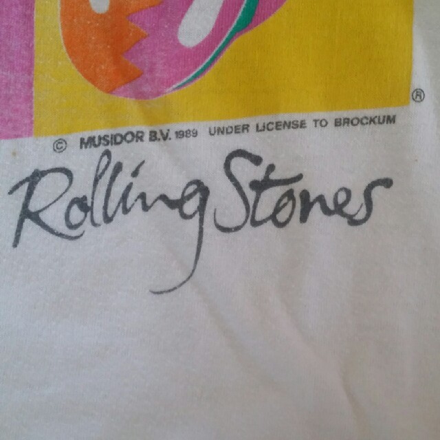 Lサイズ ローリングストーンズ Tシャツ 1990 東京 ヴィンテージ バンド