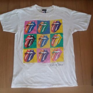 Lサイズ ローリングストーンズ Tシャツ 1990 東京 ヴィンテージ バンドT(Tシャツ/カットソー(半袖/袖なし))