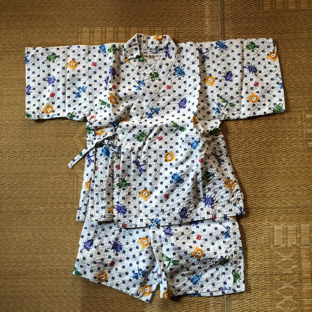 mikihouse(ミキハウス)のMIKIHOUSE✩甚平 100 キッズ/ベビー/マタニティのキッズ服男の子用(90cm~)(甚平/浴衣)の商品写真