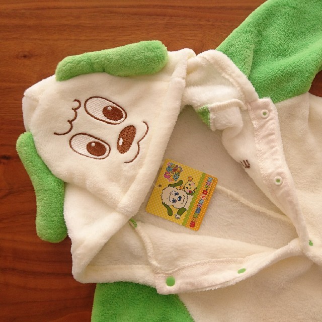 新品 80㎝ NHK いないいないばぁっ！ わんわん着ぐるみ キッズ/ベビー/マタニティのベビー服(~85cm)(パジャマ)の商品写真