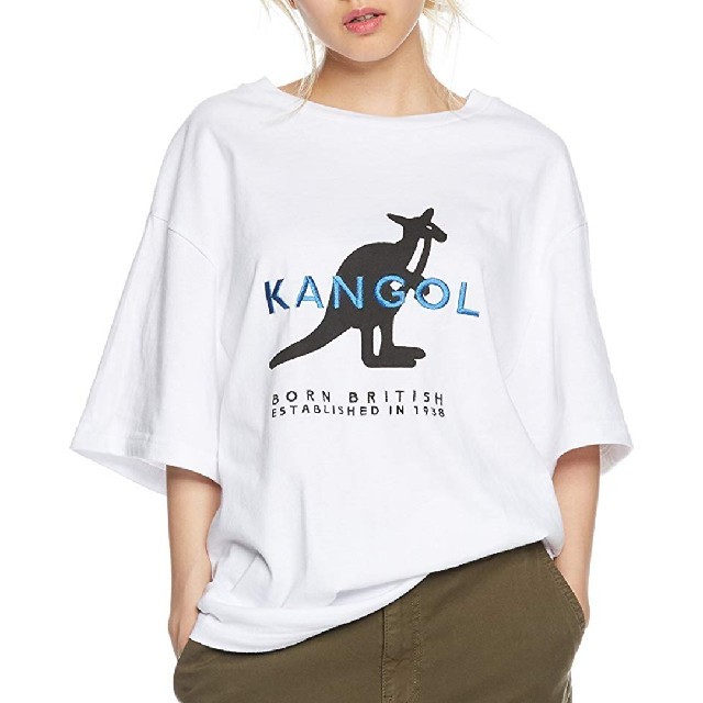 EMODA(エモダ)の【EMODA×KANGOL】ビッグマークTシャツ レディースのトップス(Tシャツ(半袖/袖なし))の商品写真