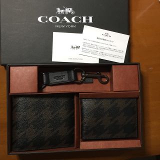 コーチ(COACH)のコーチ   ガングラブチェック  財布(長財布)