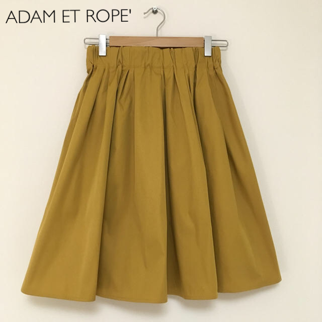 Adam et Rope'(アダムエロぺ)の【新品】ADAM ET ROPE' アダムエロペ フレアスカート F レディースのスカート(ひざ丈スカート)の商品写真