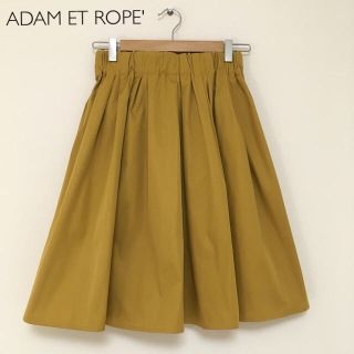 アダムエロぺ(Adam et Rope')の【新品】ADAM ET ROPE' アダムエロペ フレアスカート F(ひざ丈スカート)