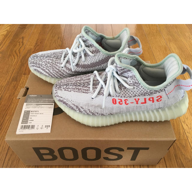 22.5 yeezy boost 350 V2 bluetintスニーカー