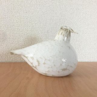 イッタラ(iittala)のIittala Wirrow grouse 雷鳥 birds by toikka(ガラス)