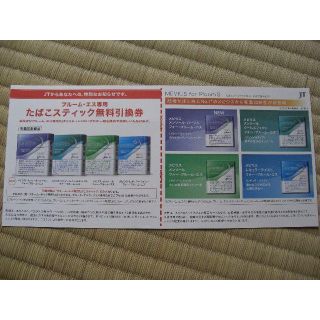 プルームテック(PloomTECH)のファミリーマート限定 プルーム・エス専用たばこスティック 無料引換券(タバコグッズ)