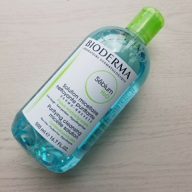 BIODERMA(ビオデルマ)のビオデルマ　セビウムH2O 500ml コスメ/美容のスキンケア/基礎化粧品(クレンジング/メイク落とし)の商品写真