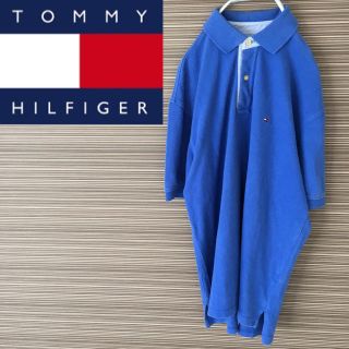 トミーヒルフィガー(TOMMY HILFIGER)のトミーヒルフィガー ポロシャツ 古着 TOMMY 90s フラッグタグ(ポロシャツ)