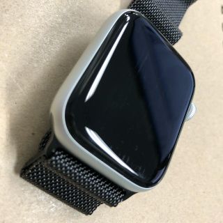 アップルウォッチ(Apple Watch)の☆USED Apple Watch series4 44 GPS シルバーアルミ(その他)