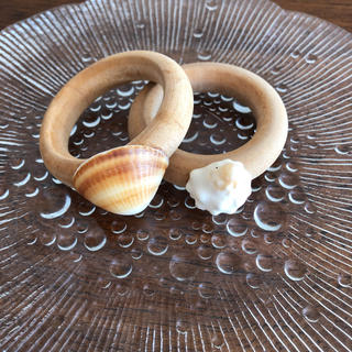 貝殻のナプキンリング(テーブル用品)