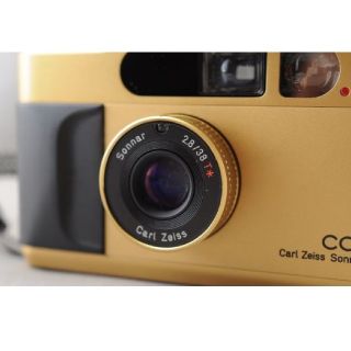 キョウセラ(京セラ)のcontax t2 gold 限定 ゴールド(フィルムカメラ)