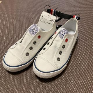 ネクスト(NEXT)の【新品】Ｈ＆Ｍ★スリッポンスニーカー★スリッポン★スニーカー★マリン キッズ(スニーカー)