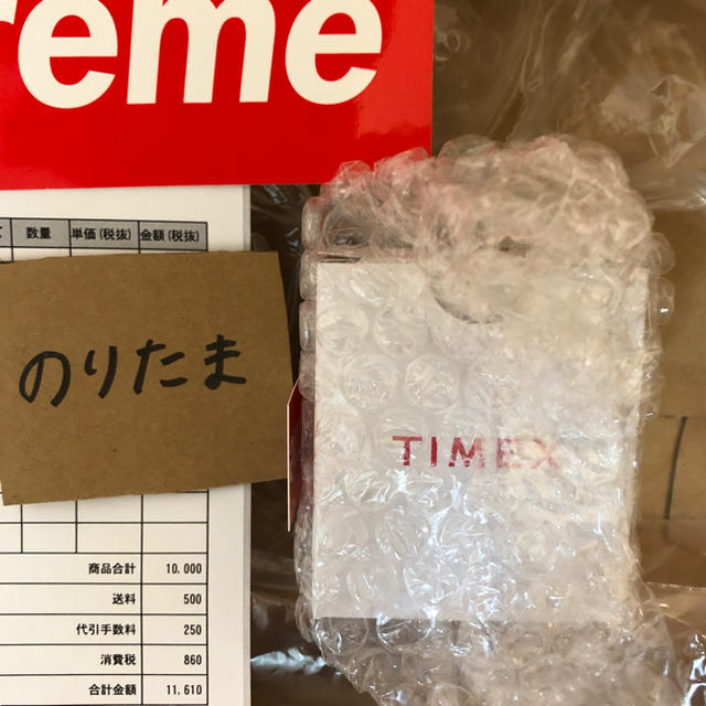 Supreme(シュプリーム)のsupreme timex digital watch gold   メンズの時計(腕時計(デジタル))の商品写真