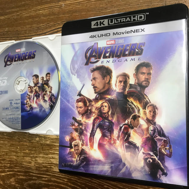 MARVEL(マーベル)のアベンジャーズ  エンドゲーム  3D Blu-ray エンタメ/ホビーのDVD/ブルーレイ(外国映画)の商品写真