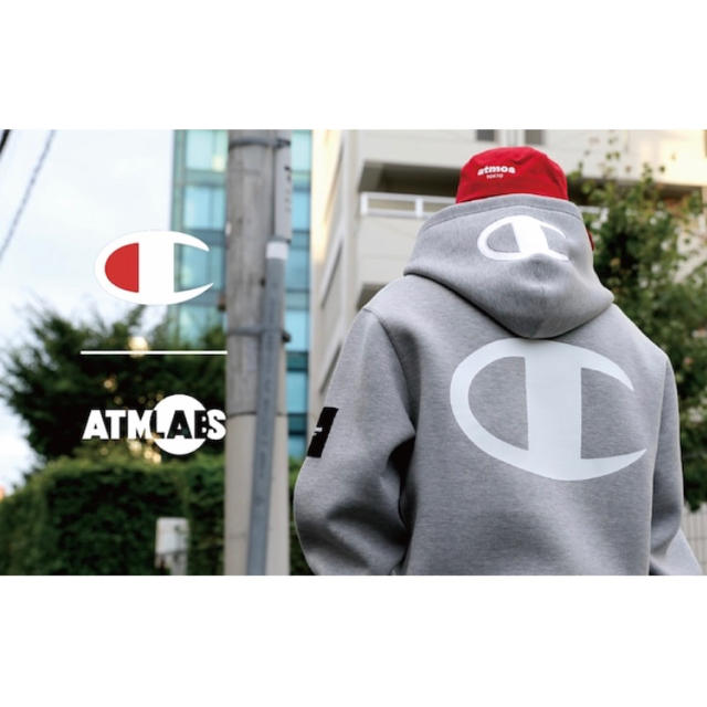 新品 チャンピオン×アトモス WRAP-AIR パーカー