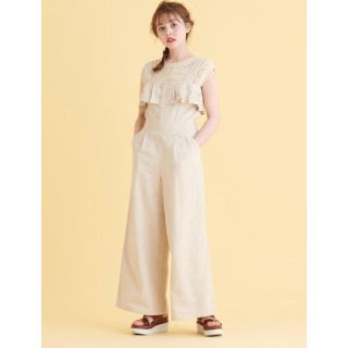 マジェスティックレゴン(MAJESTIC LEGON)の新品♡定価6696円 サロペット ブラウン or サンドベージュ 大特価‼️(サロペット/オーバーオール)