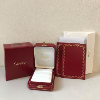 カルティエ(Cartier)のカルティエ★指輪ケース、箱、封筒(その他)