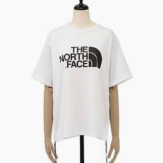ハイク(HYKE)のHYKE x THE NORTH FACE 19SS ロゴ　Tシャツ　白　新品(Tシャツ(半袖/袖なし))