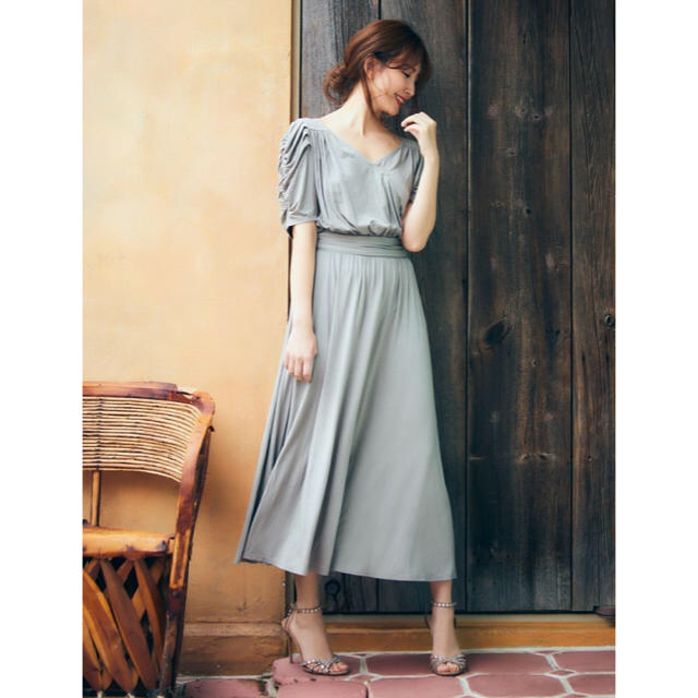 herlipto Butterfly Jersey Long Dress 正規品の通販 by 冬子 shop｜ラクマ