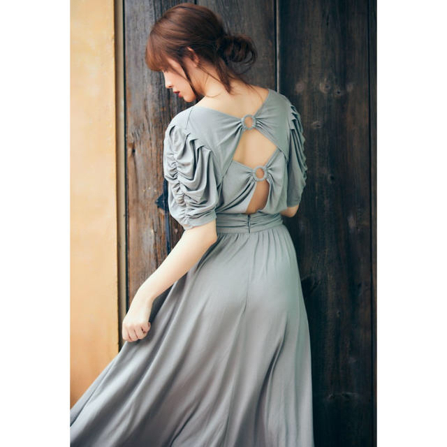 herlipto Butterfly Jersey Long Dress 正規品の通販 by 冬子 shop｜ラクマ