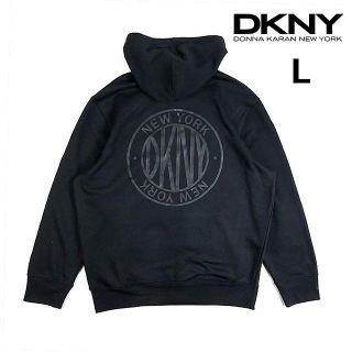 ダナキャランニューヨーク(DKNY)のDKNY ダナキャランニューヨーク プルオーバー パーカー(L)黒 181228(パーカー)