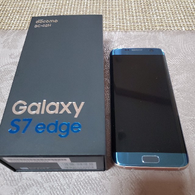 Galaxy(ギャラクシー)のgalaxy s7 edge ジャンク スマホ/家電/カメラのスマートフォン/携帯電話(スマートフォン本体)の商品写真