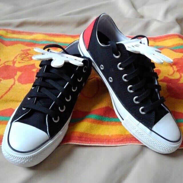 CONVERSE - お値引き【限定 美品】コンバース100周年 ミッキー CONVERSE - お値引き【限定 美品】コンバース100周年 ミッキー