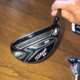 タイトリスト(Titleist)のタイトリスト 818H1 ユーティリティ 純正シャフト フレックスS 23度(クラブ)