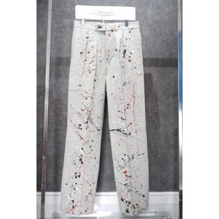 マルタンマルジェラ(Maison Martin Margiela)のNeat “WIDE” DEAD STOCK CONEMILLS CANVAS(スラックス)