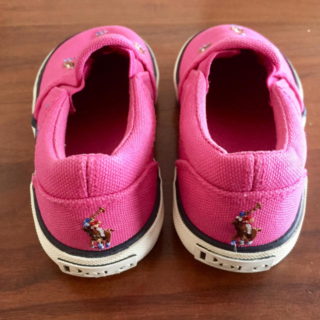 POLO RALPH LAUREN(ポロラルフローレン)のRALPH LAUREN POLO 子供 スリッポン キッズ/ベビー/マタニティのベビー靴/シューズ(~14cm)(スリッポン)の商品写真