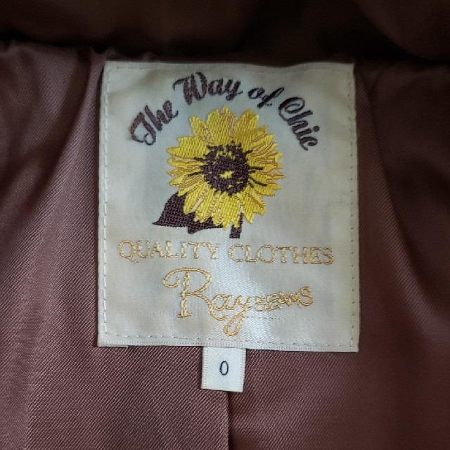 Ray BEAMS(レイビームス)のレイビームス  キャメル  ダッフルコート レディースのジャケット/アウター(ダッフルコート)の商品写真